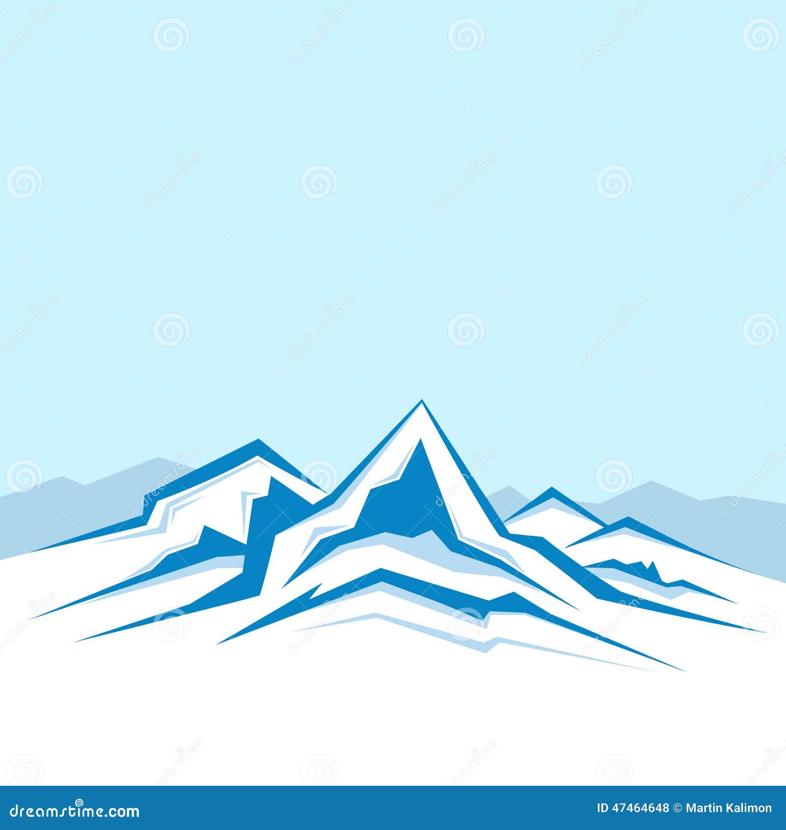 winter mountain clipart - photo #32