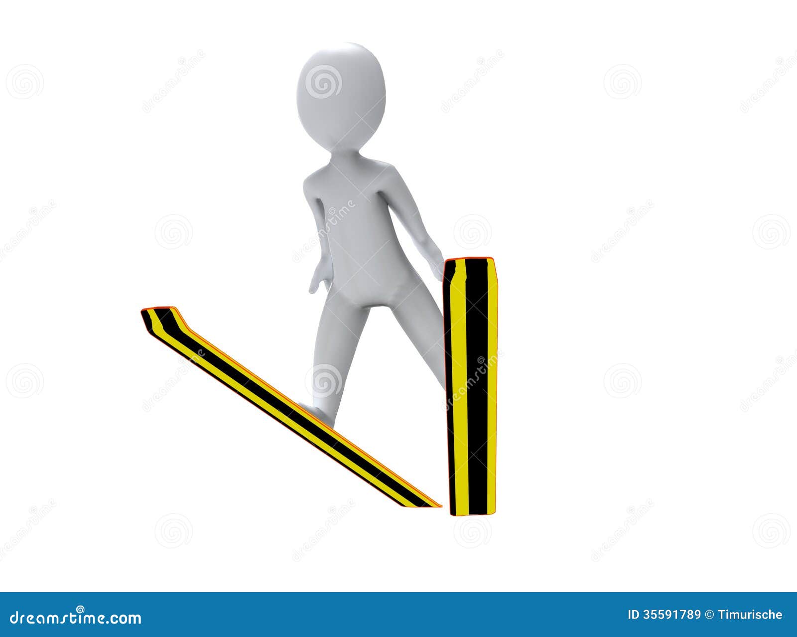 Winter Olympic Games Ski Jump 3d Man Is Ski Jumps Royalty Free with ski jumping 3d game pertaining to Motivate