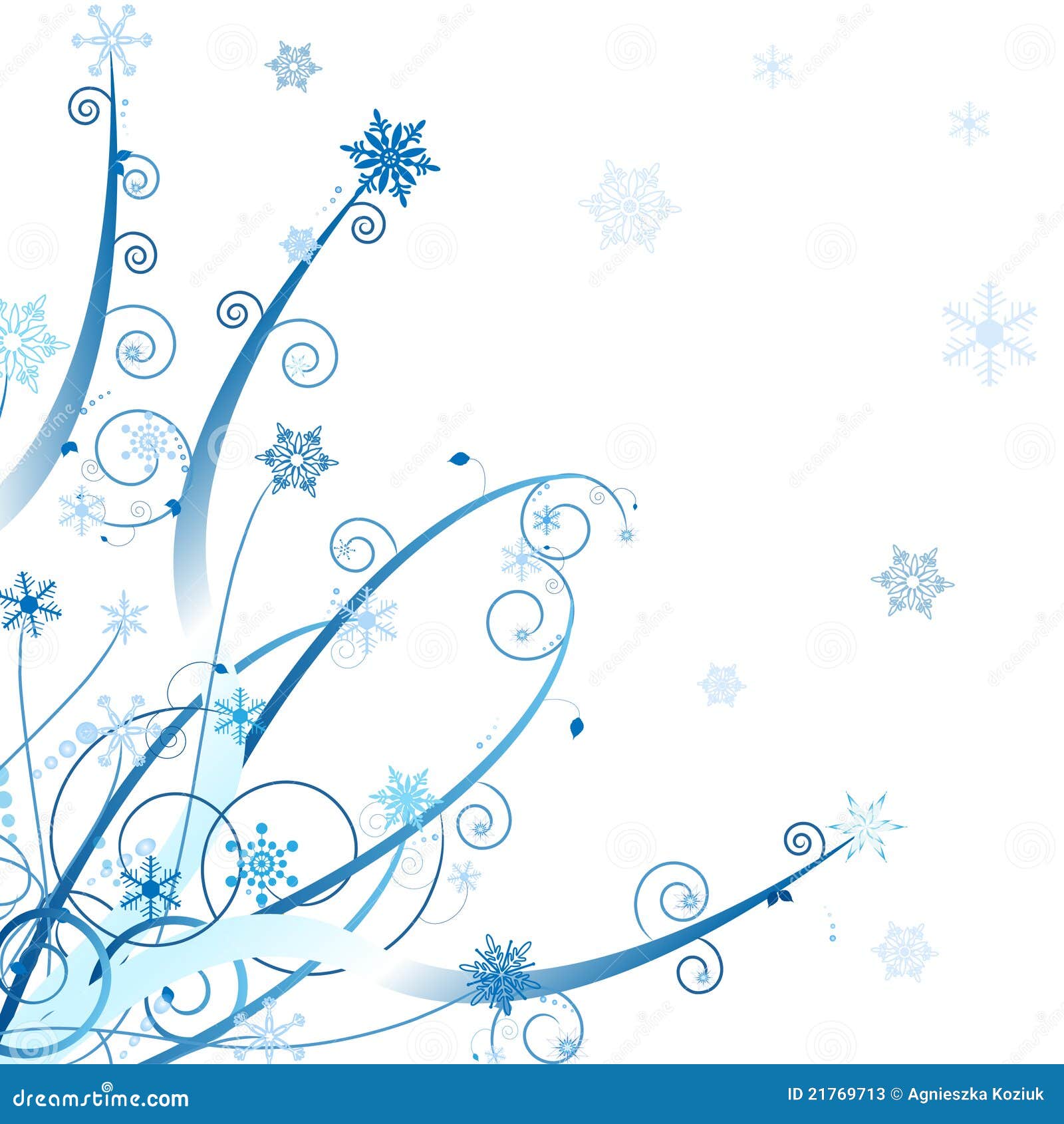 Winter Ornament Design Stock Photos - Image: 21769713