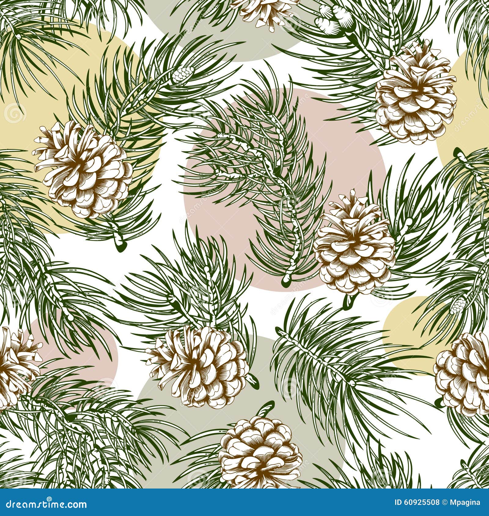 Winter Pattern Stock Vector - Image: 60925508