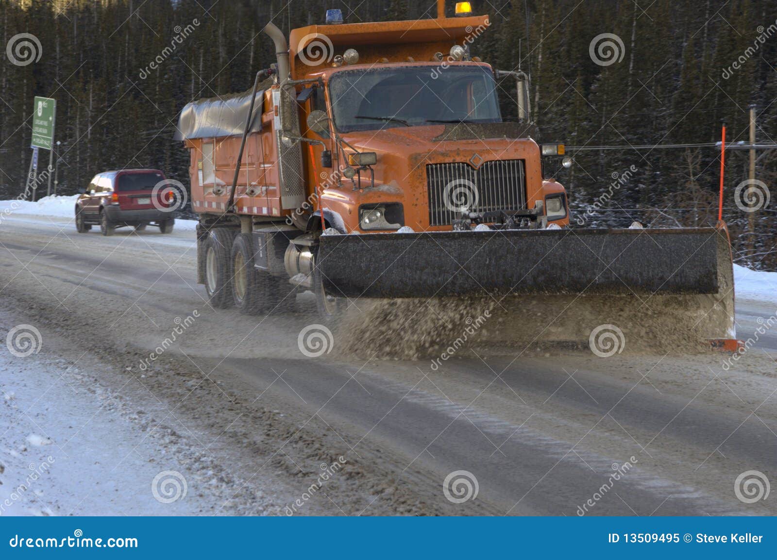Winter snow plow stock image. Image of colorado, winter 13509495