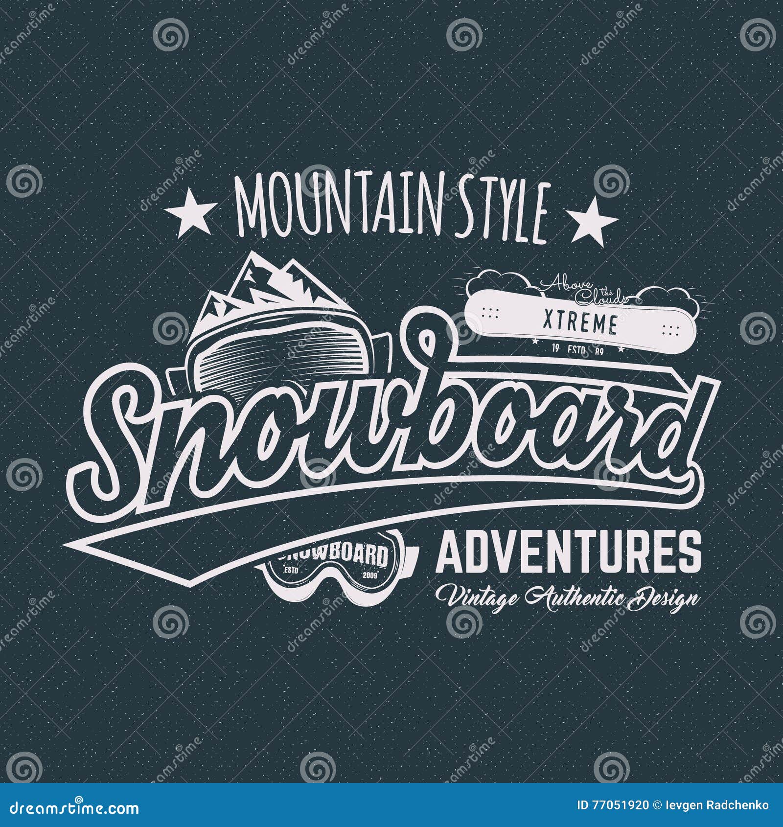 Mountains outdoor adventure t-shirt print Vector Image