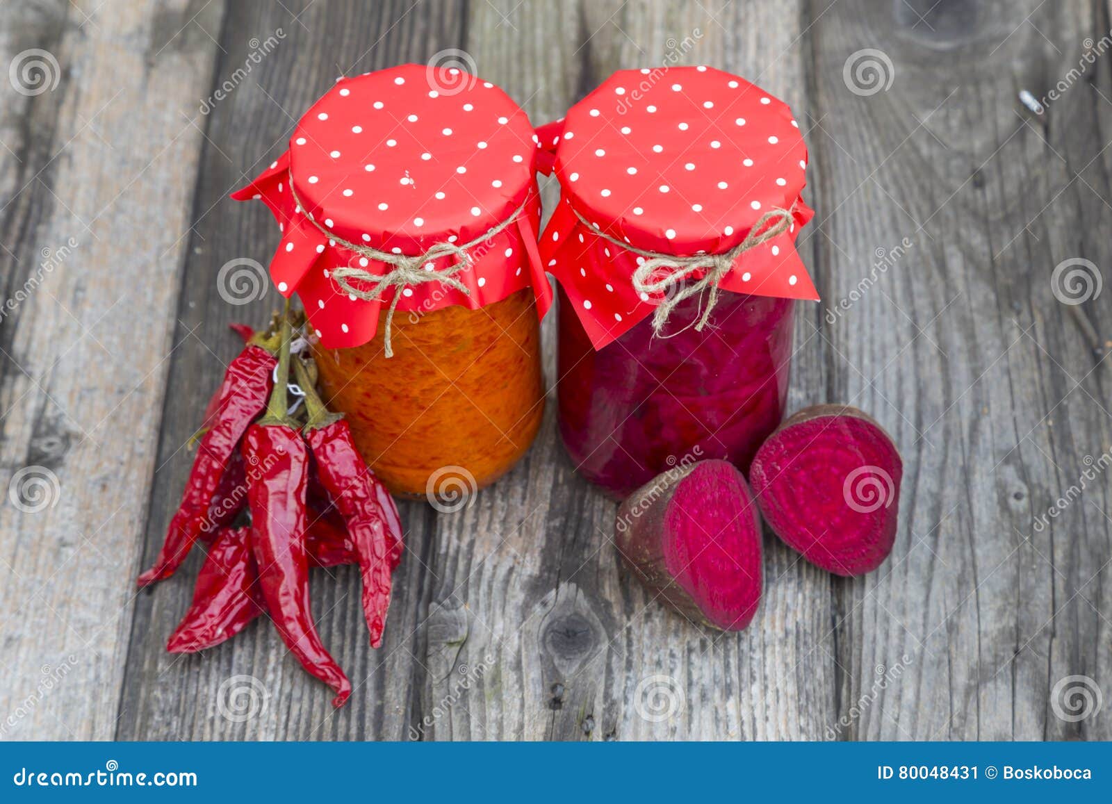 Winter stores in jars stock image. Image of bunch, canned 80048431