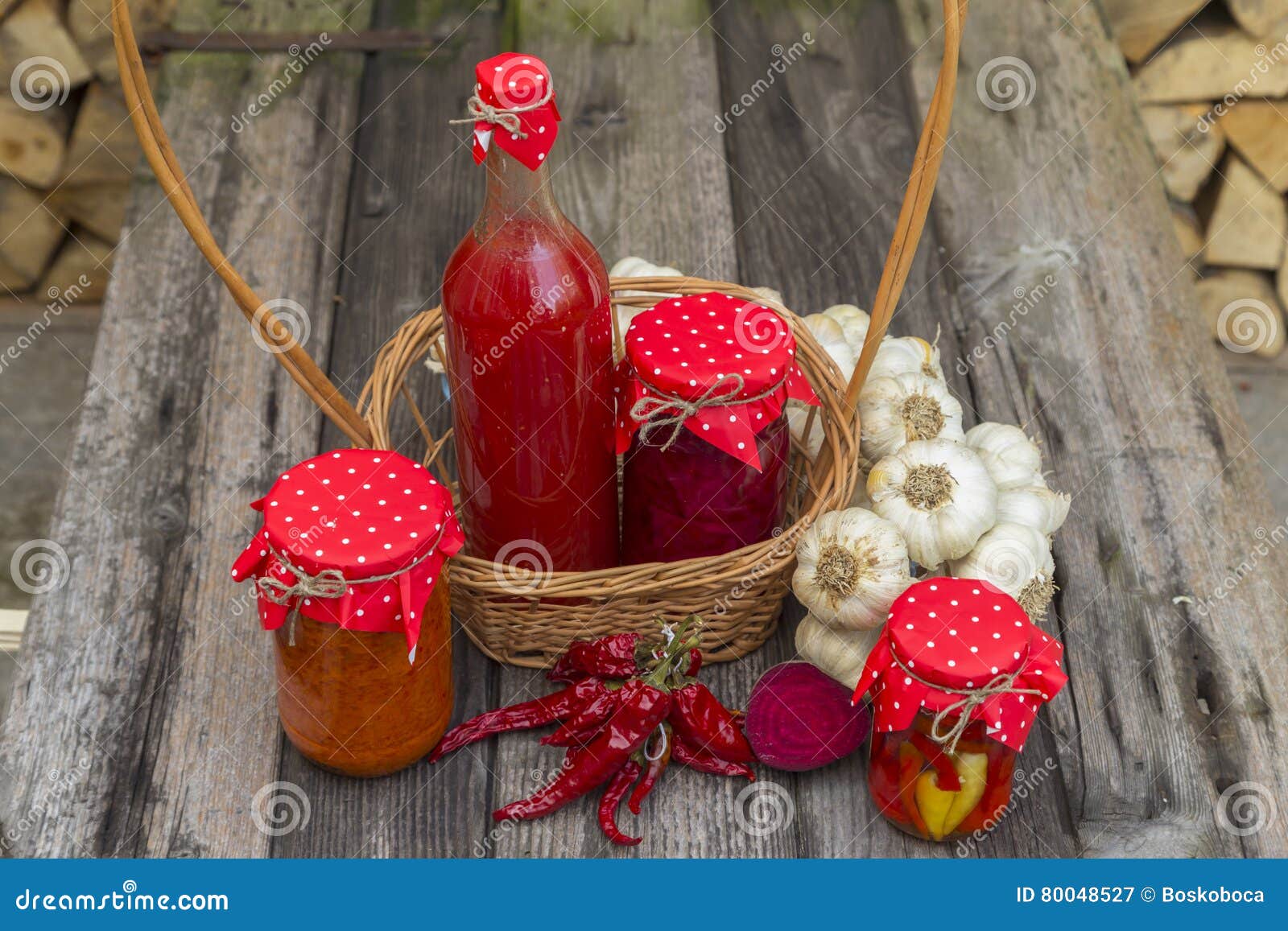 Winter stores in jars stock image. Image of cooking, nature 80048527