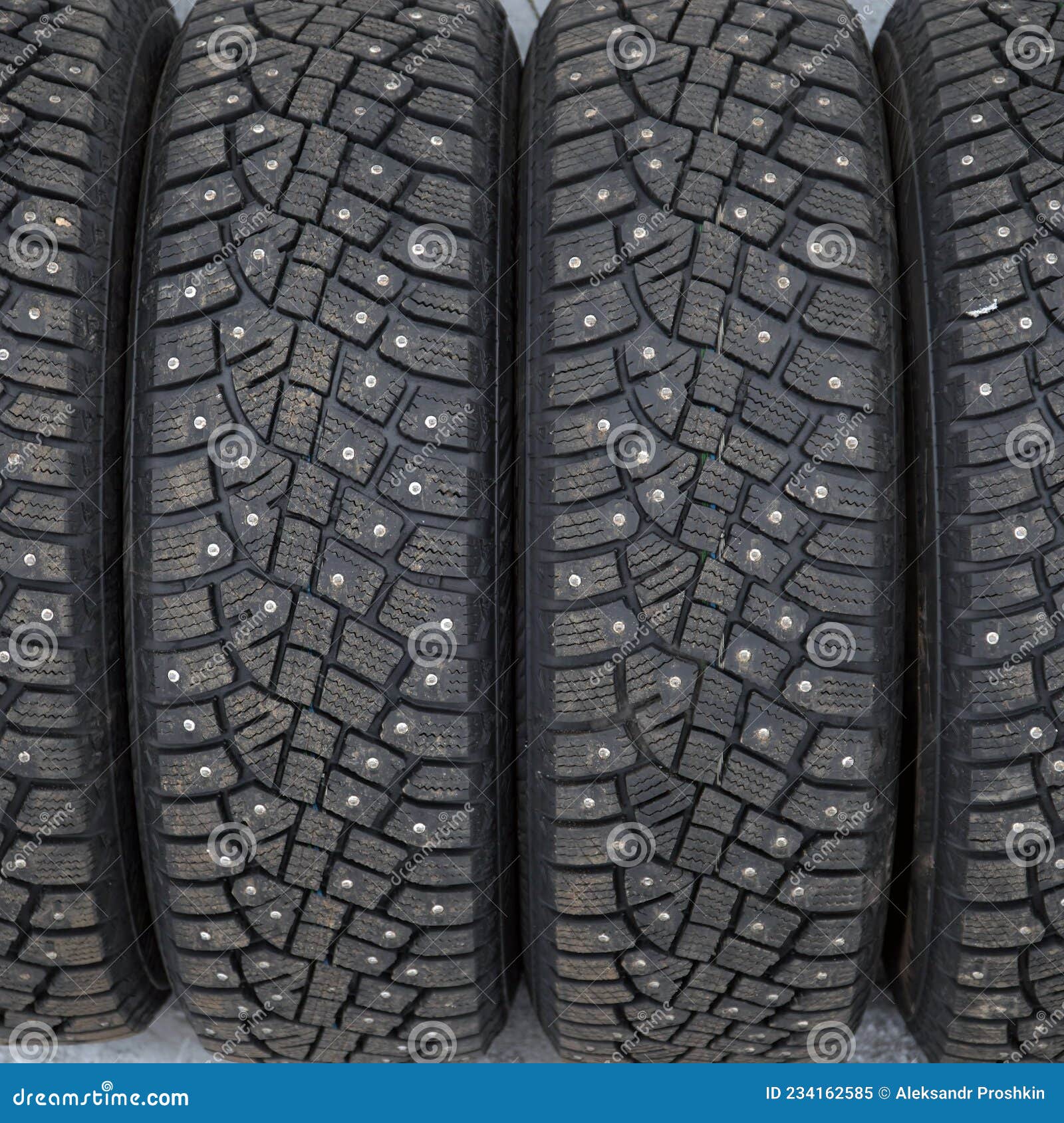 Winter studded tires stock image. Image of studded, pattern 234162585