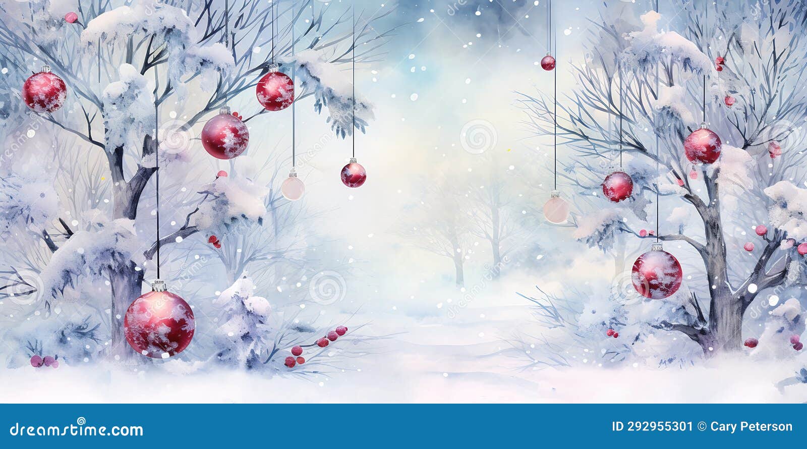 winter wonderland: a nostalgic journey through a snowy scene of