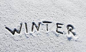 Winter Word Stock Photos Image 480983