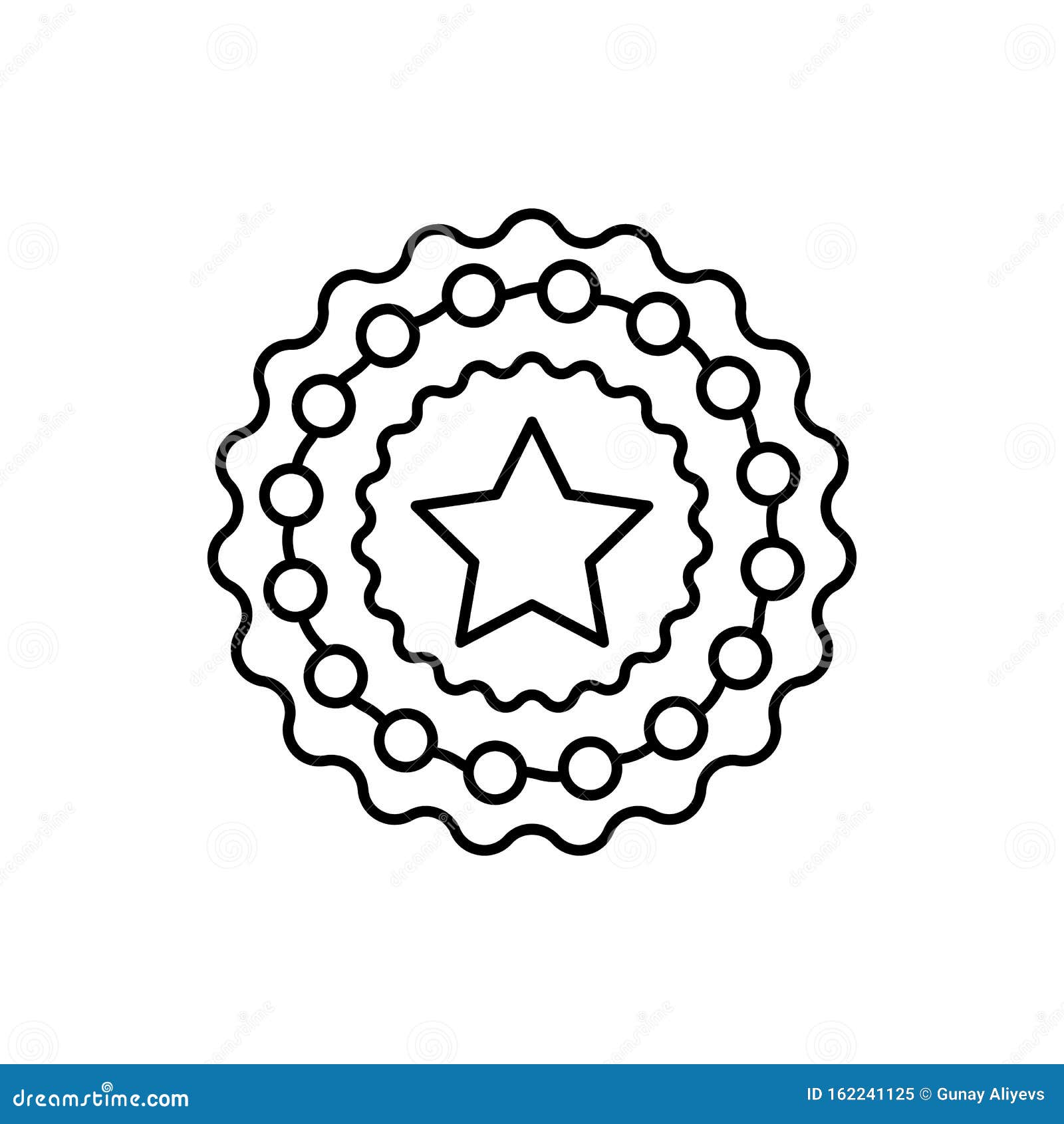 Download Winter Wreath Icon. Simple Line, Outline Vector Of ...