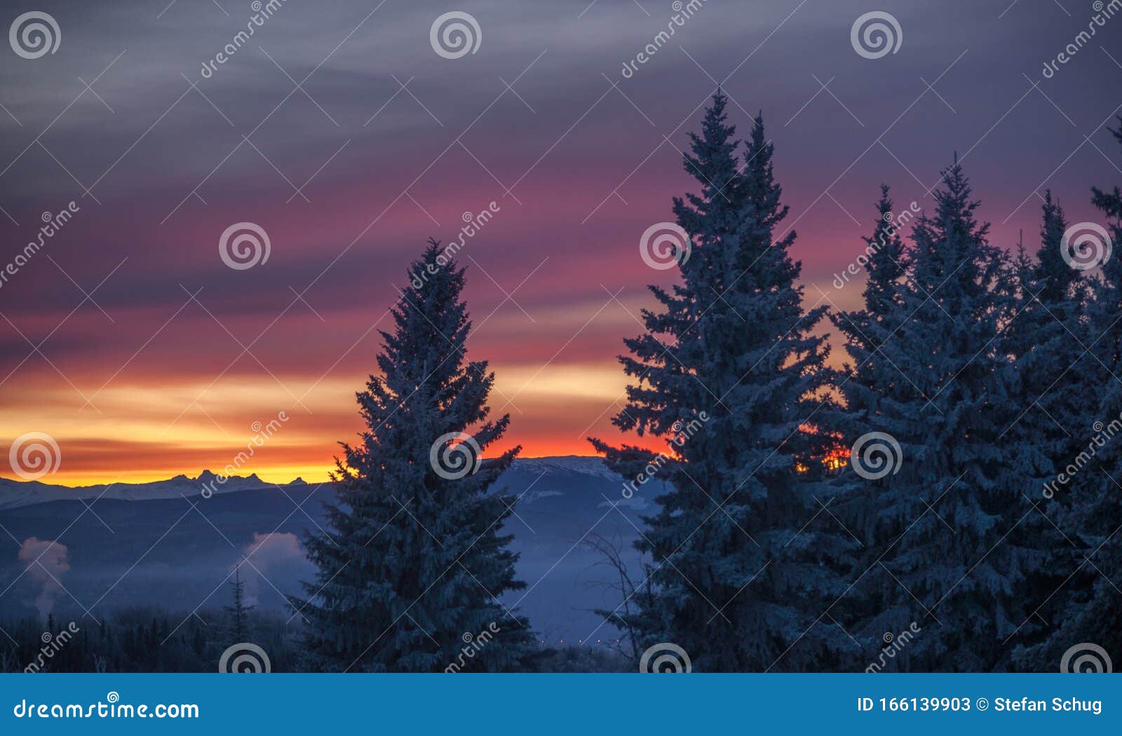Winterabend Himmel Entlang Des Yellowhead Stockbild Bild Von Winterabend Yellowhead