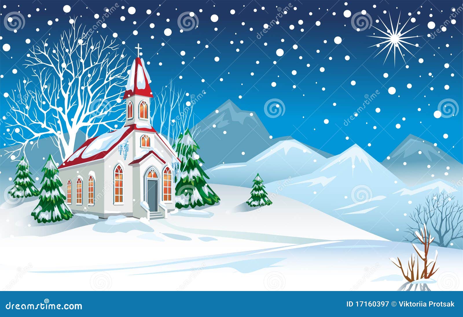 clipart winterlandschaft - photo #8