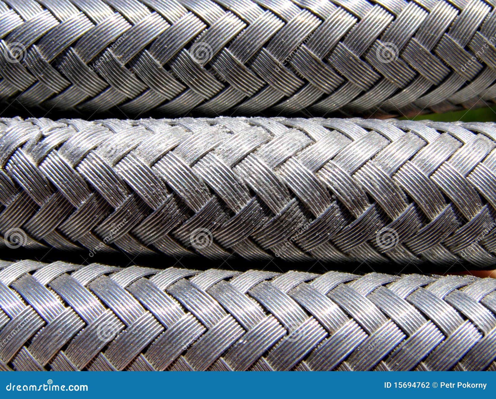 Wire braided hose stock photo. Image of color, unusual 15694762