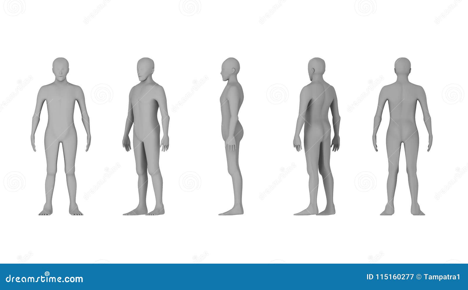 wire frame of human bodies. polygonal model on white background