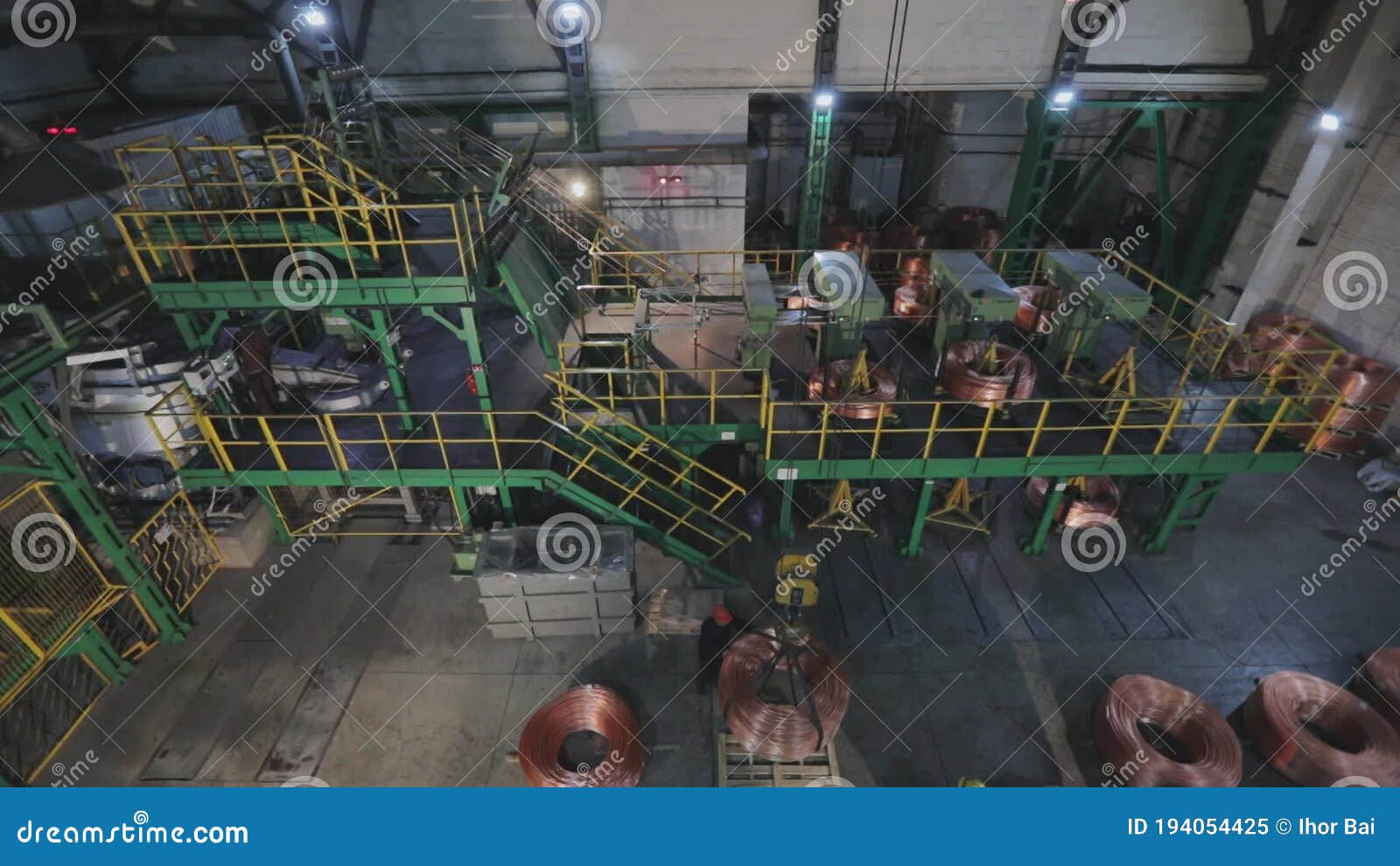 Wire Manufacturing, Continuous Casting of Copper Wire Rollers. General Plan of the Cable