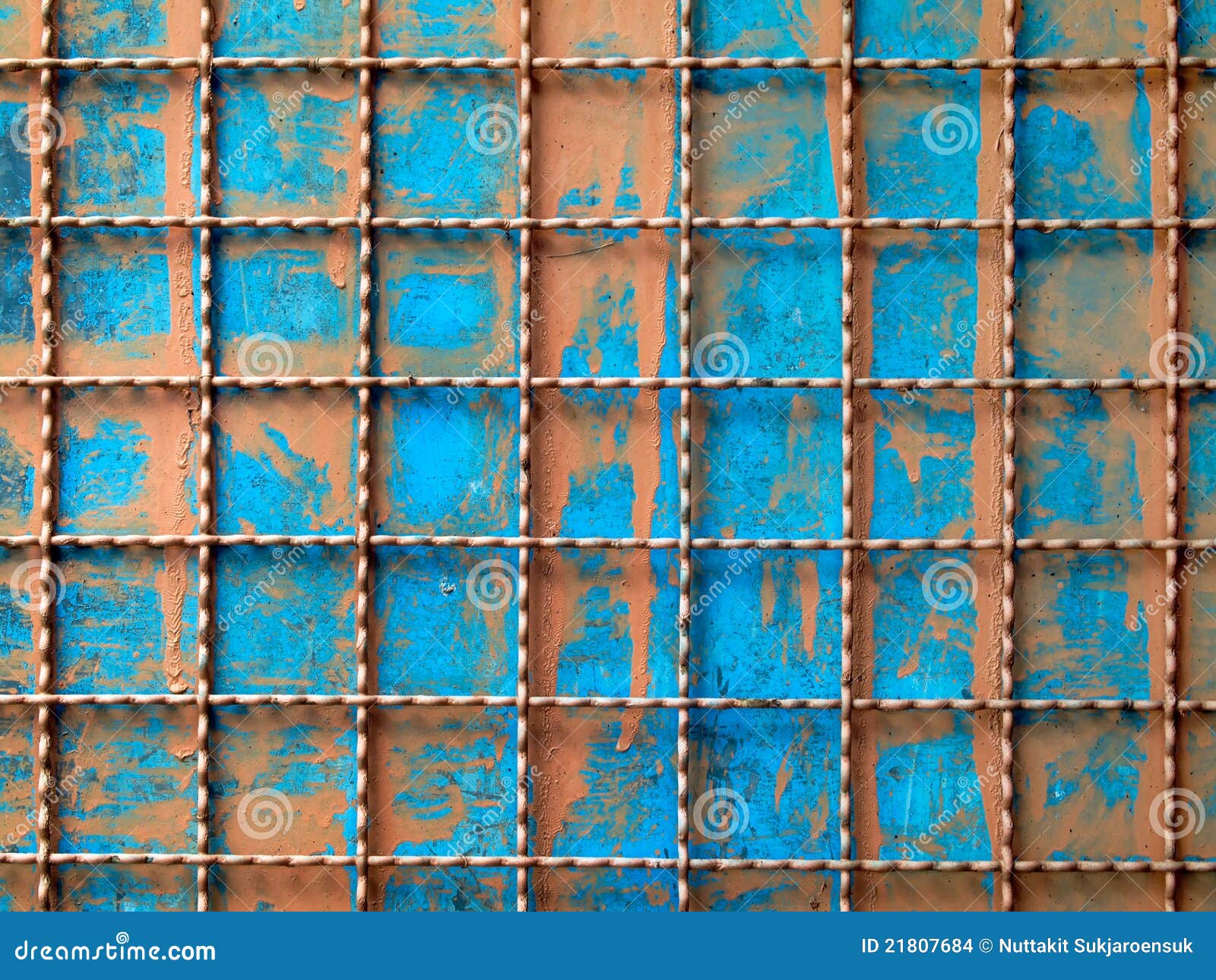 Wire Mess Up the Paint on the Wall Stock Photo Image of still, build