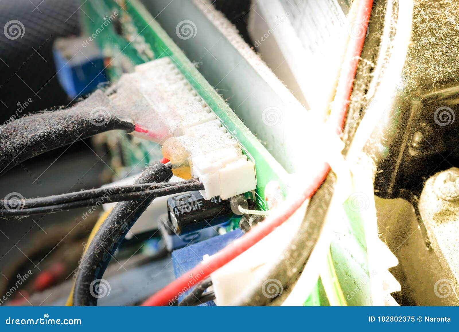 Wire Socket in Electrical Equipment Stock Image Image of manufacturing, server 102802375