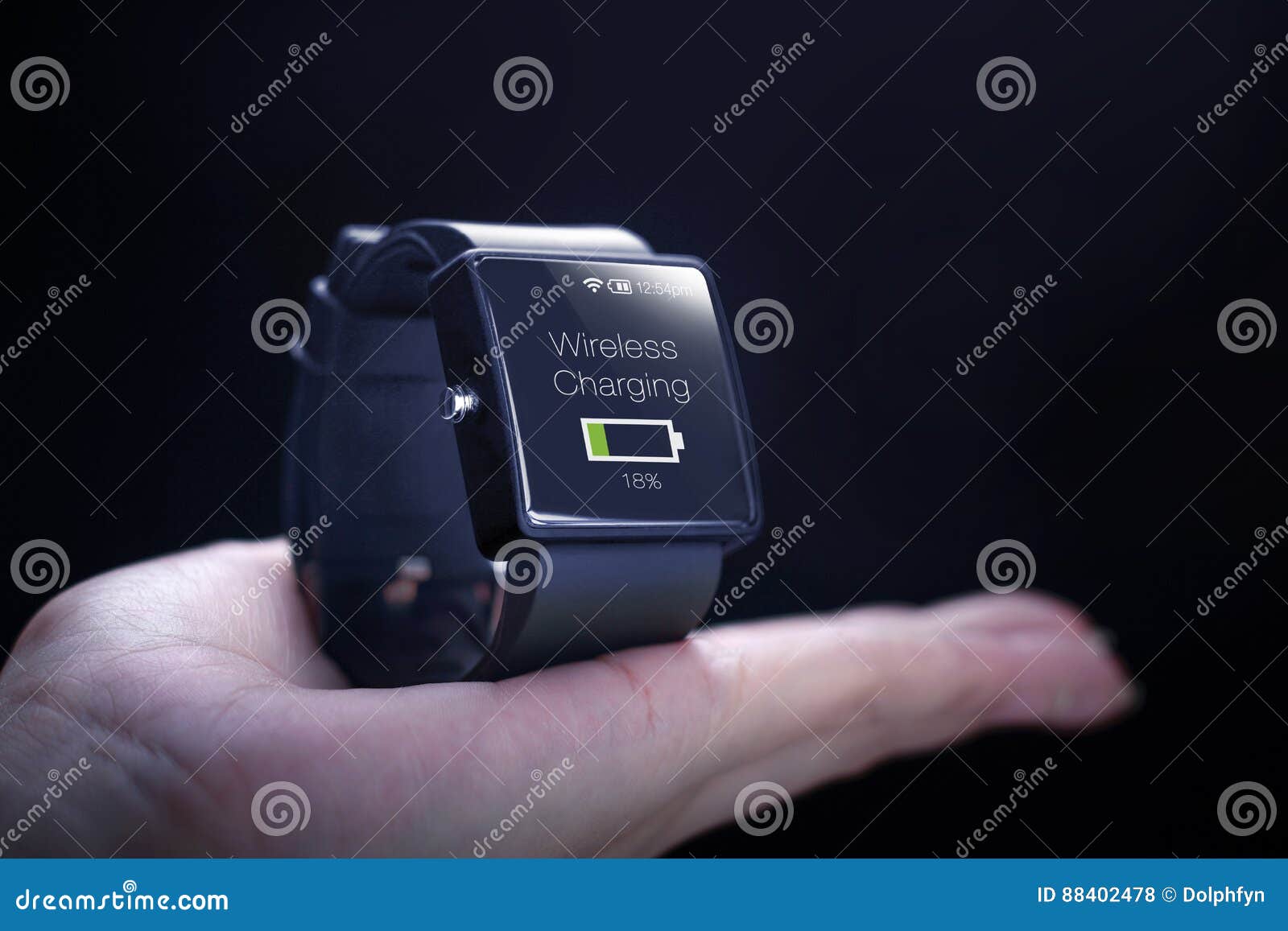 android smartwatch wireless charging