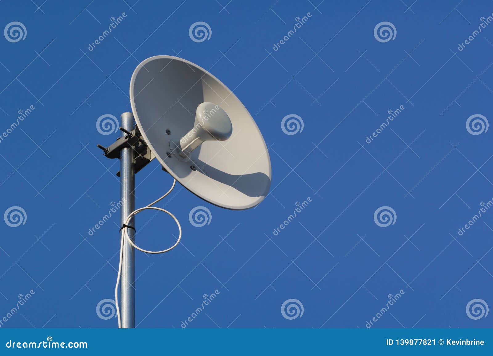 Wireless Dish stock image. Image of broadcast, dish 139877821