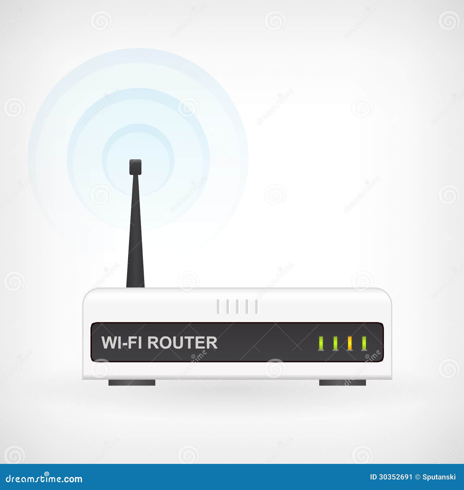 wireless wifi router modem  icon