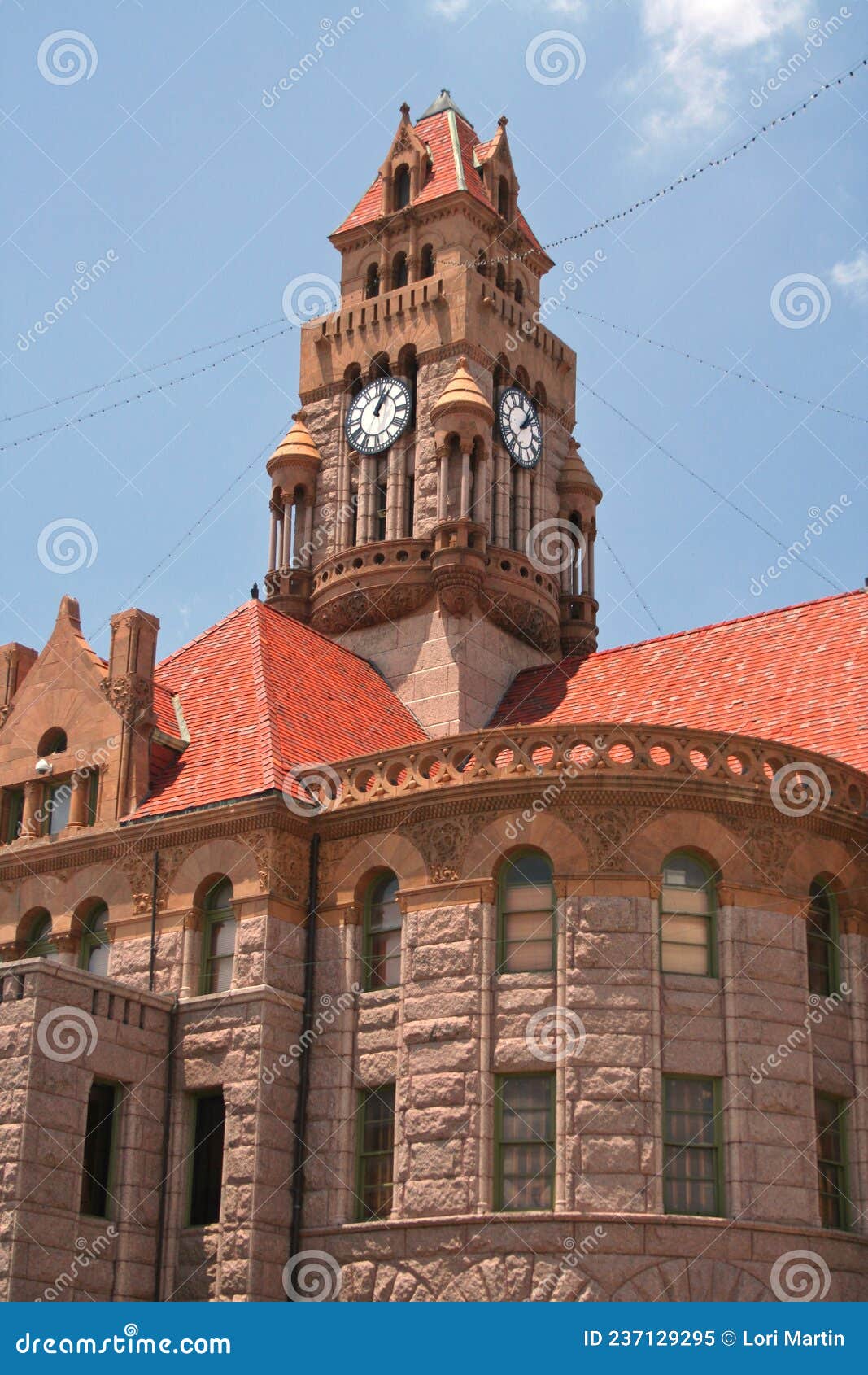 Wise County Courthouse in Downtown Decatur, TX Stock Image Image of