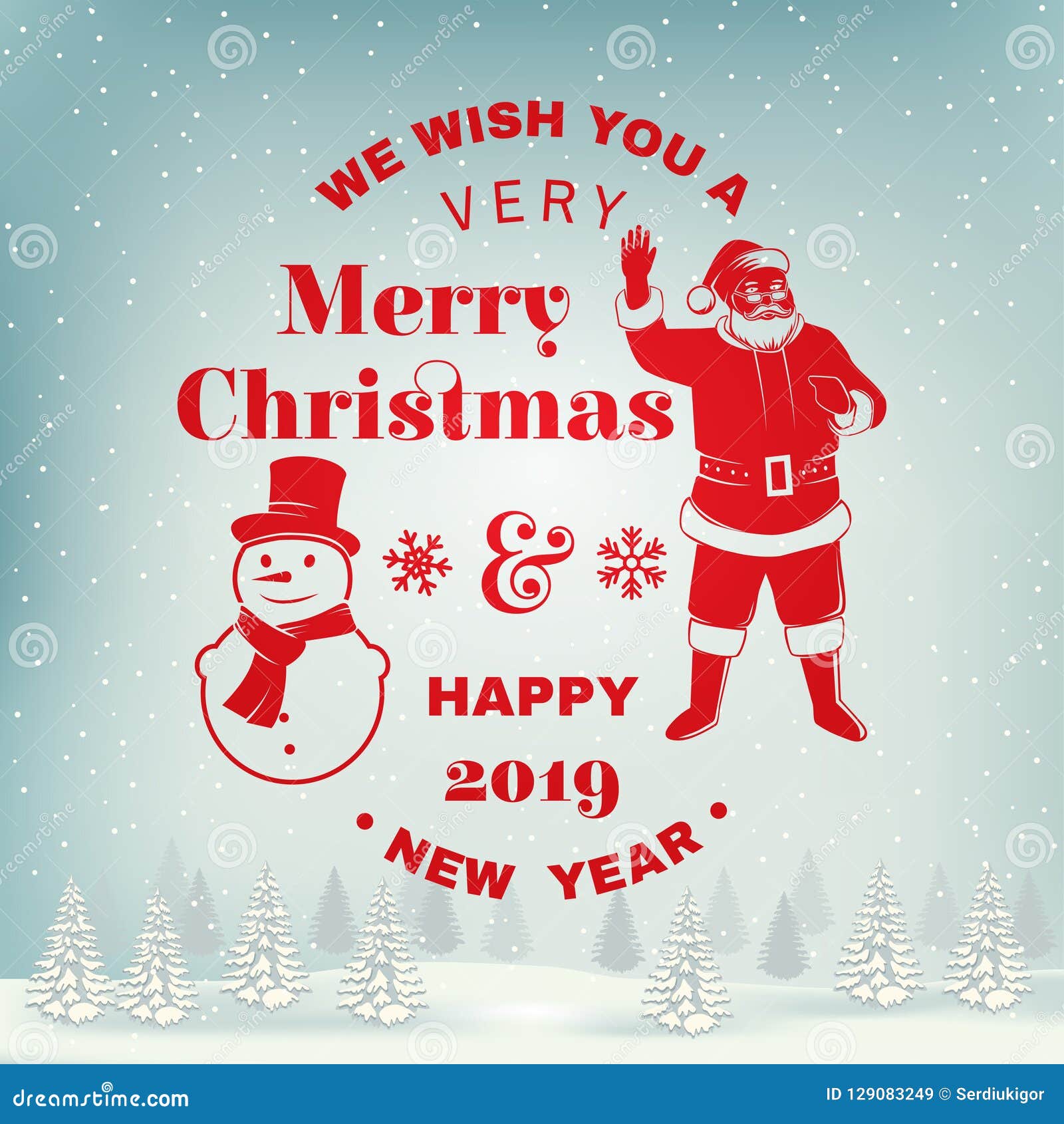 List 104+ Images wish you a very merry christmas and happy new year Excellent