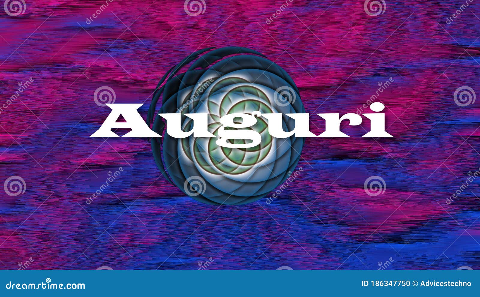 wishes in multicolored italian language