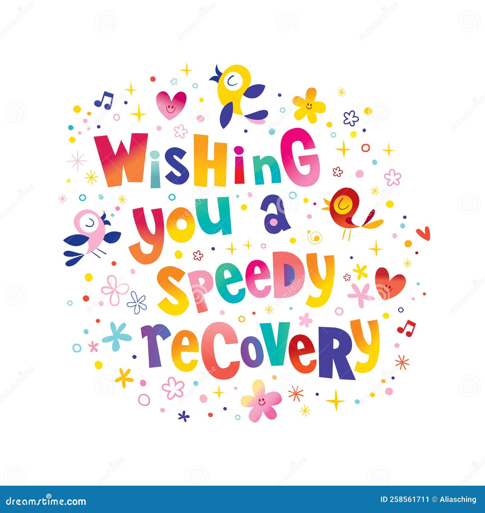 wishing you a speedy recovery