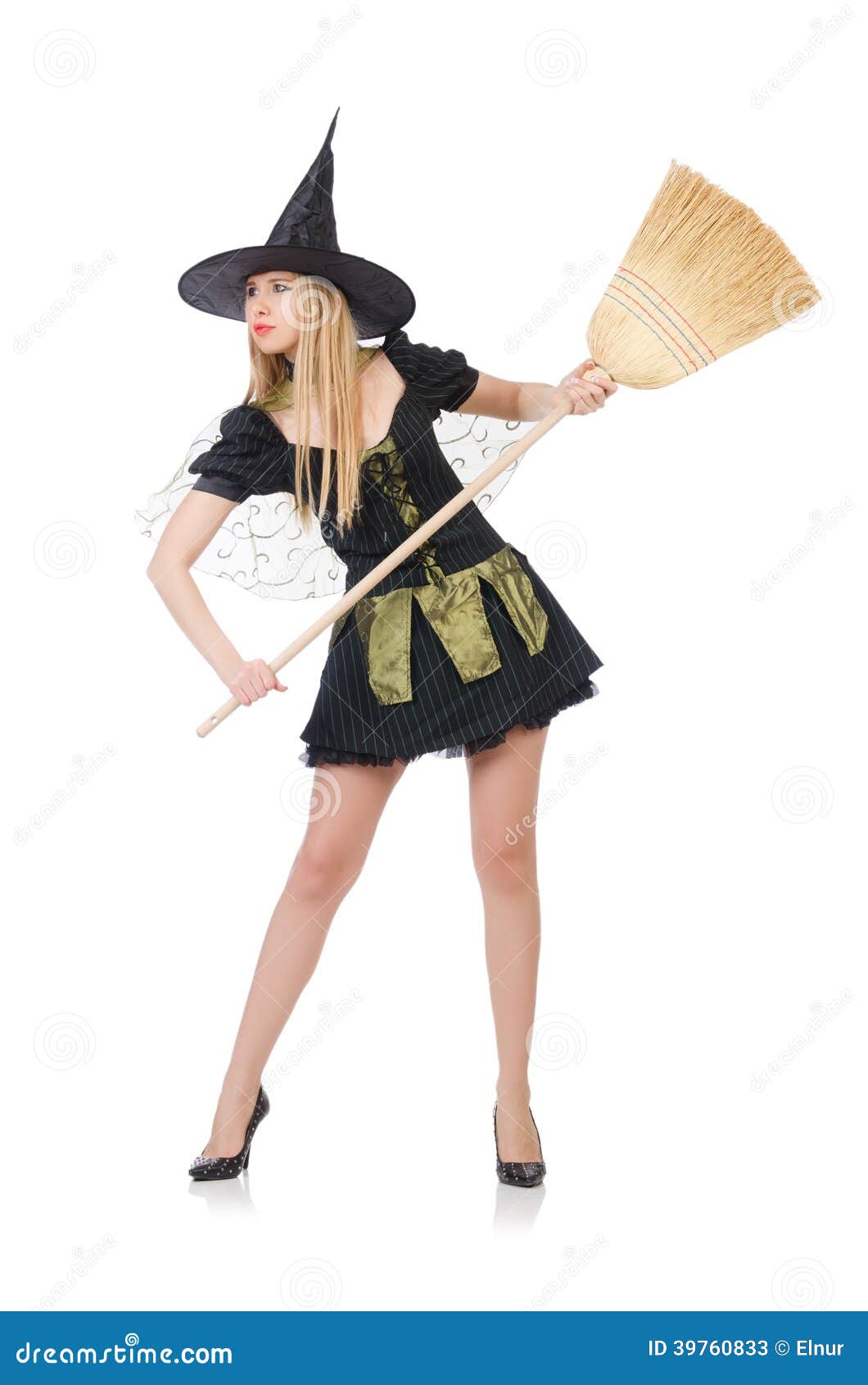 Witch stock image. Image of scary, dark, fairy, dress - 39760833