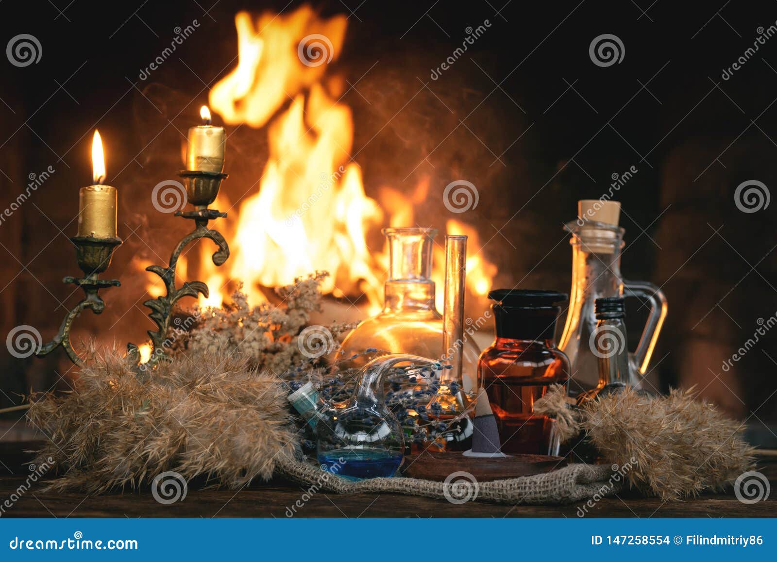 Witchcraft. stock photo. Image of potion, bottle, cure - 147258554