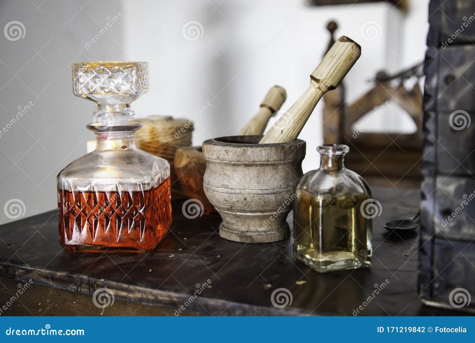 Witchcraft potions stock photo. Image of laboratory - 171219842