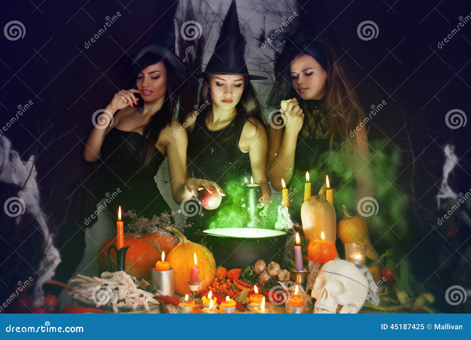 Witches brew the potion stock image. Image of night, mystery 45187425