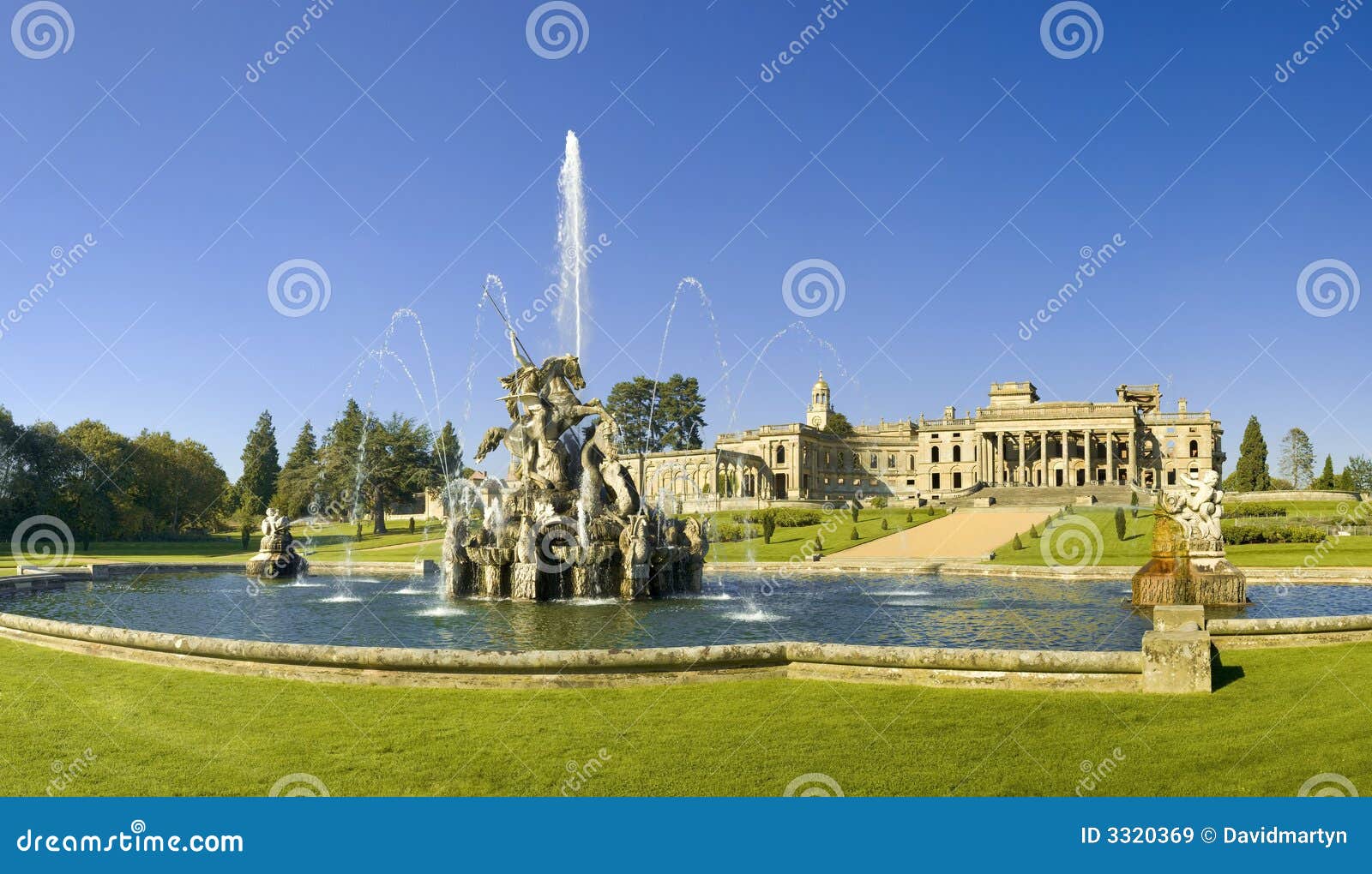 Witley Court stock image. Image of great, garden, dudley 3320369