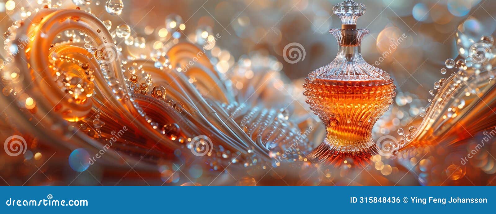 witness the convergence of art and impossibility: a crystal carafe showcase an intricate fractal .