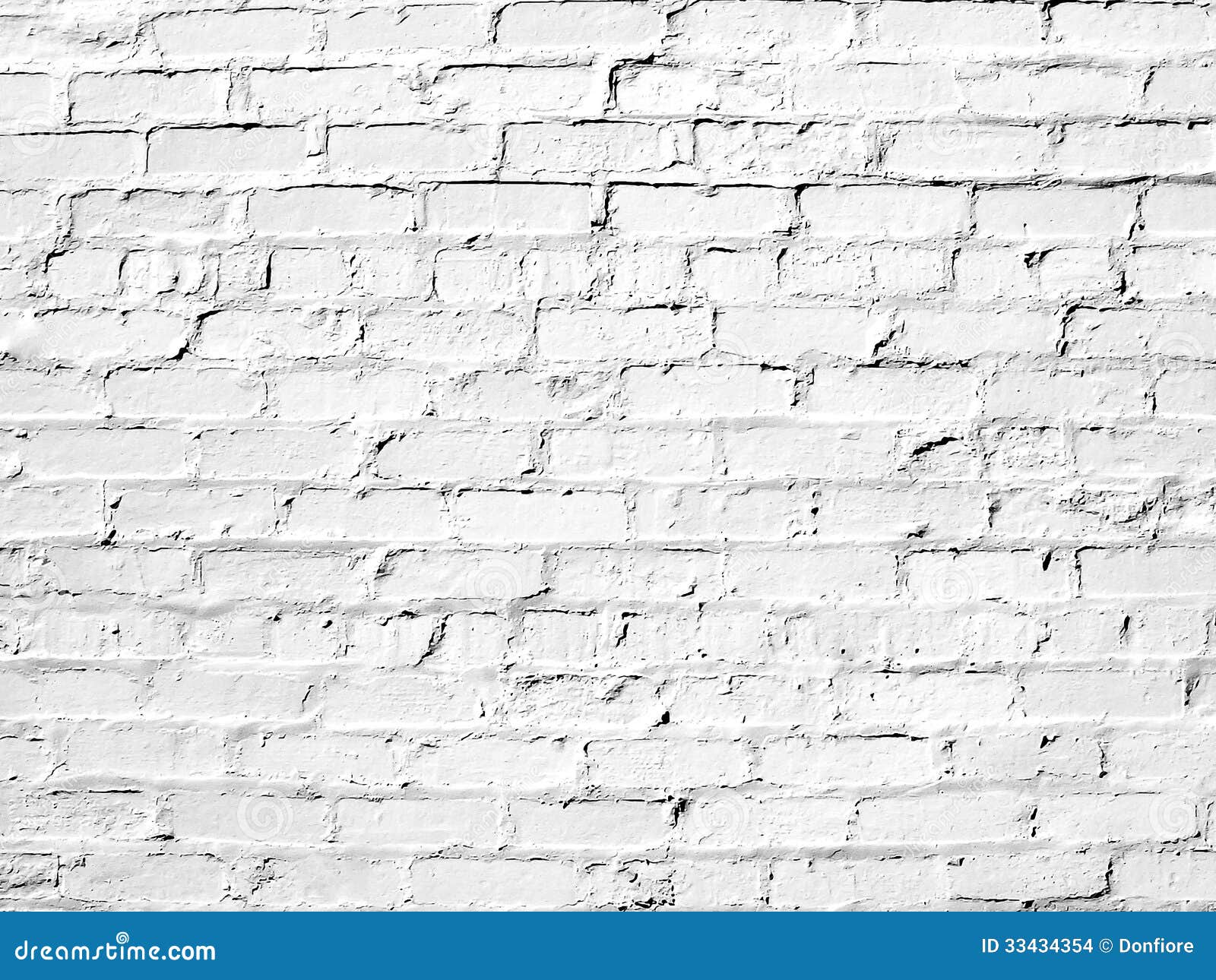 paddestoel overhandigen Installeren Witte Bakstenen Muur Perfect Als Achtergrond Stock Foto - Image of grunge,  patroon: 33434354