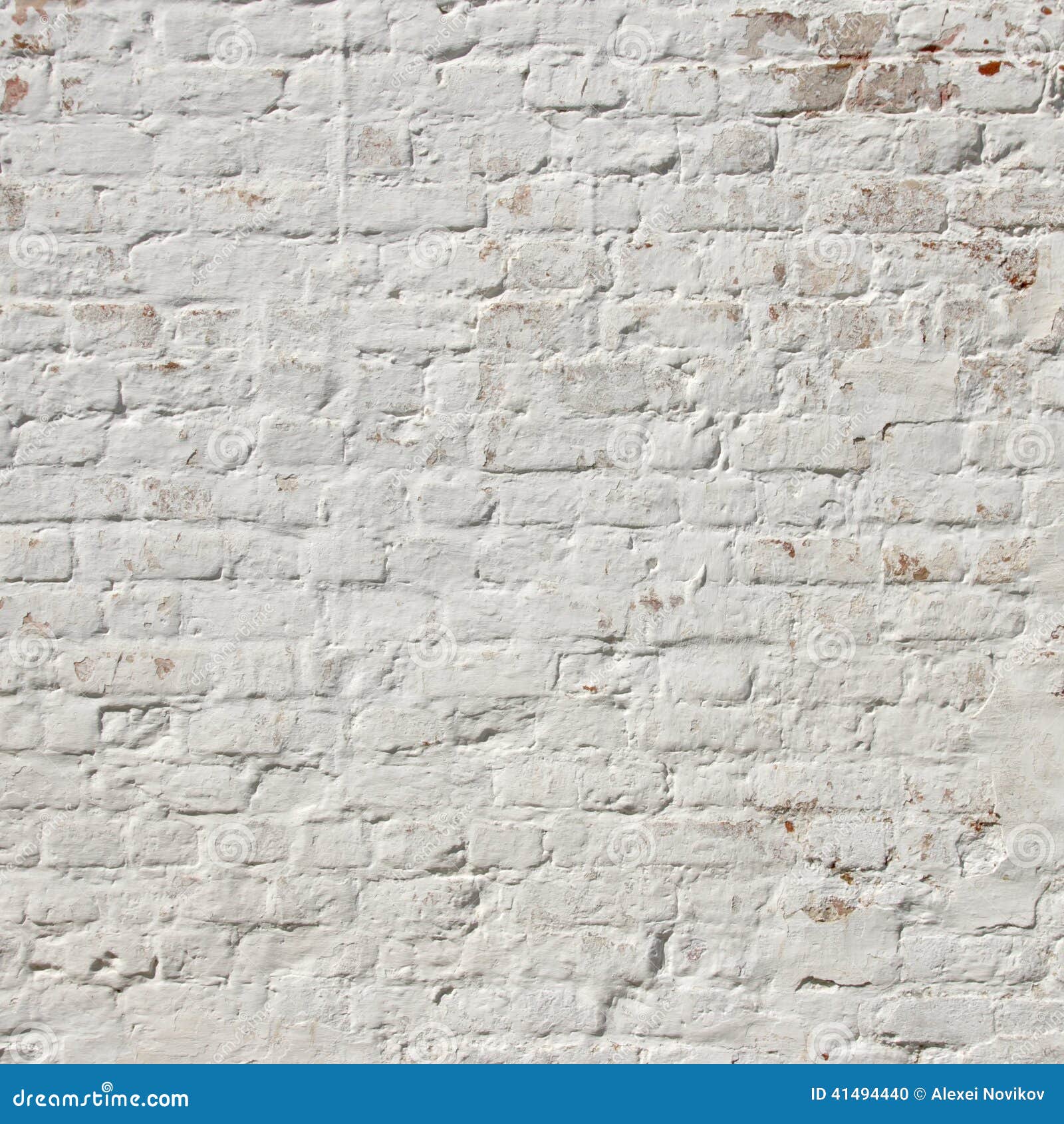 Witte Gepleisterde Bakstenen Muur Stock Foto - Image of muur, wijnoogst