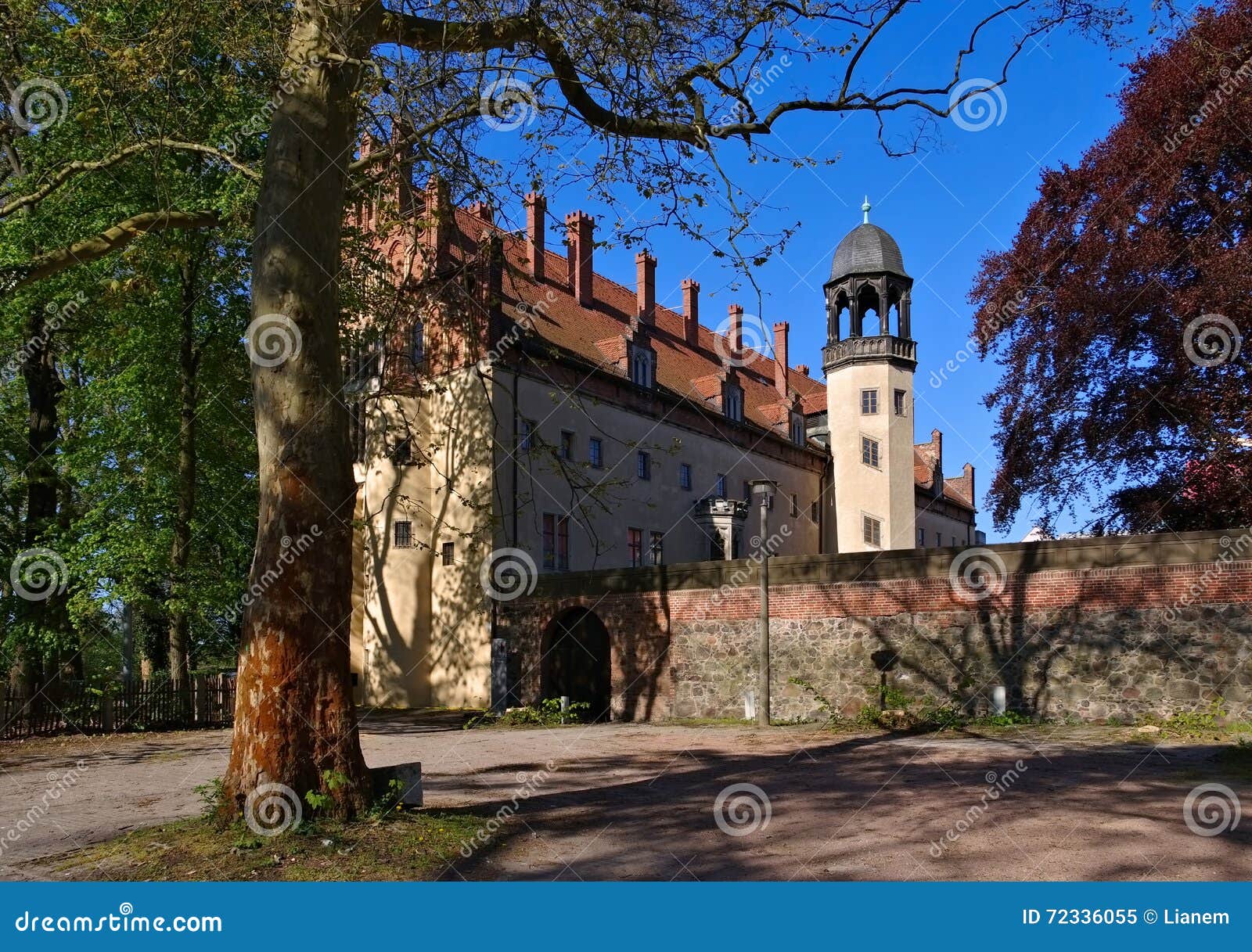 Wittenberg, the Building Lutherhaus Stock Image Image of tower