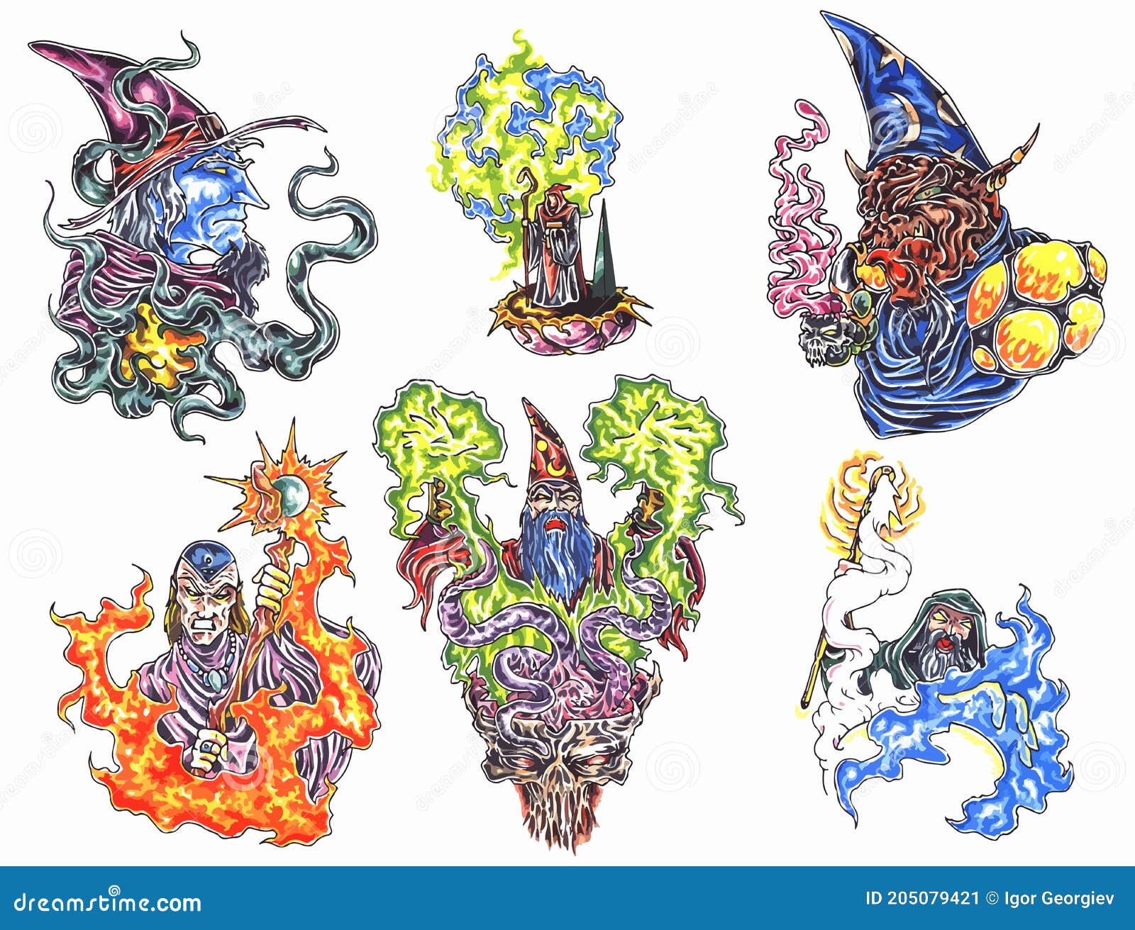 Wizard Tattoo Design by astasia on DeviantArt