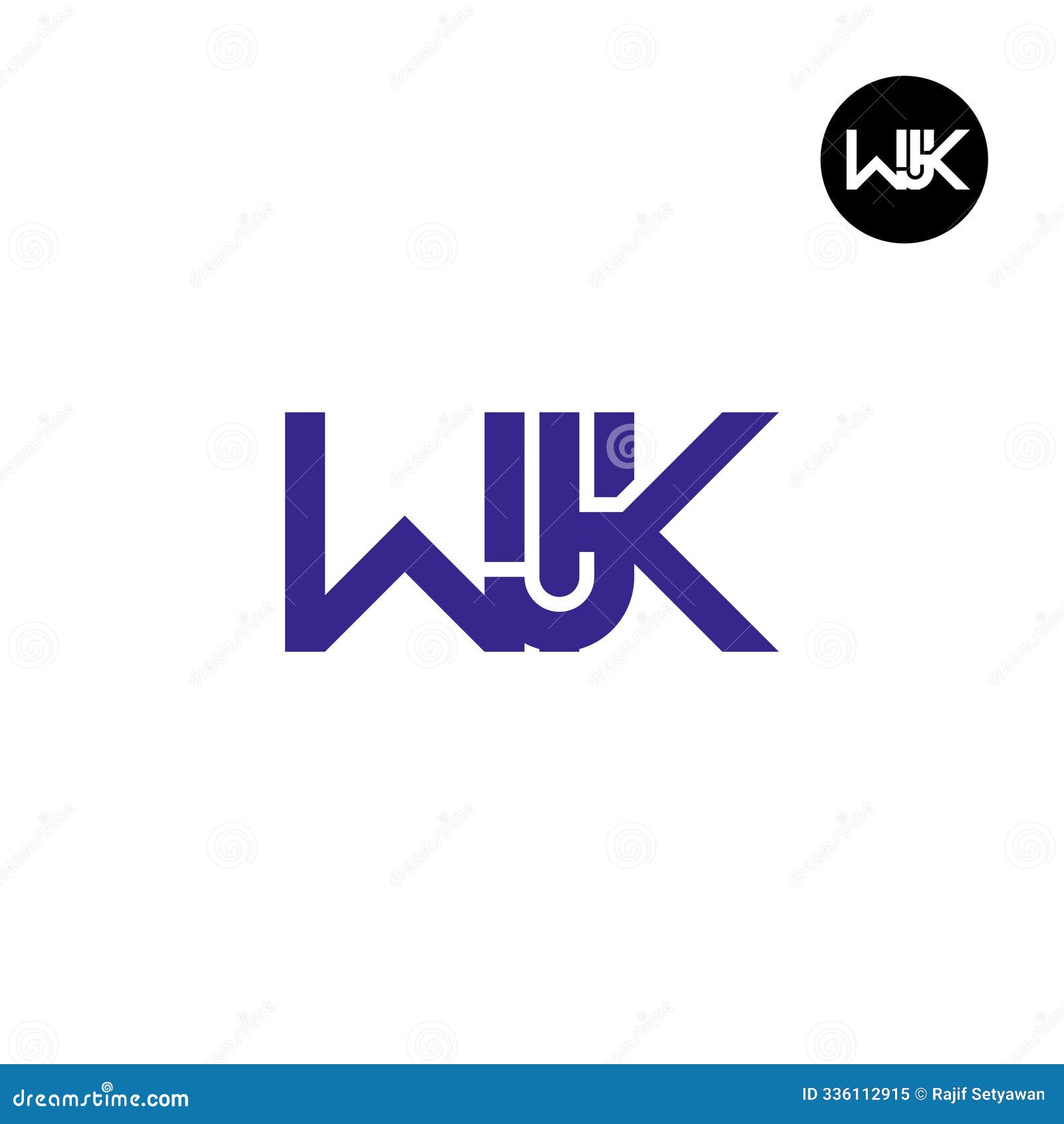 wjk logo letter monogram 