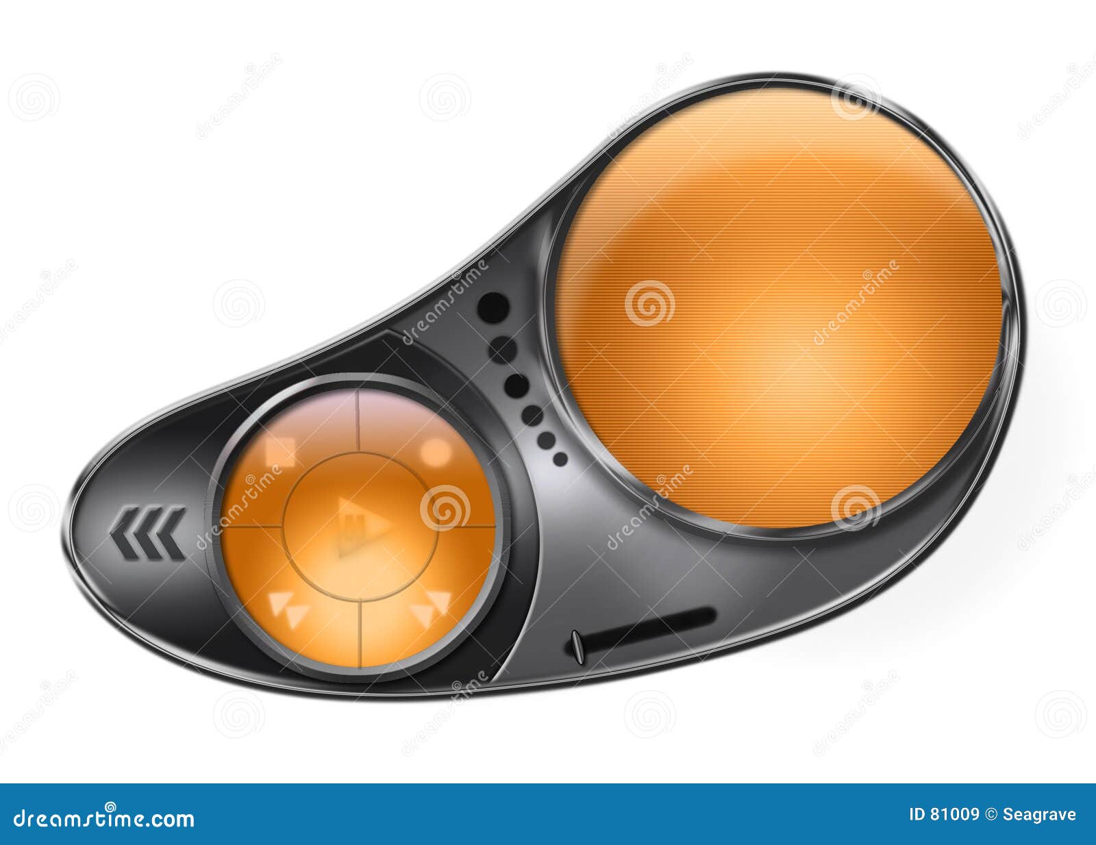 WMP Skin 4 stock illustration. Illustration of metallic 81009
