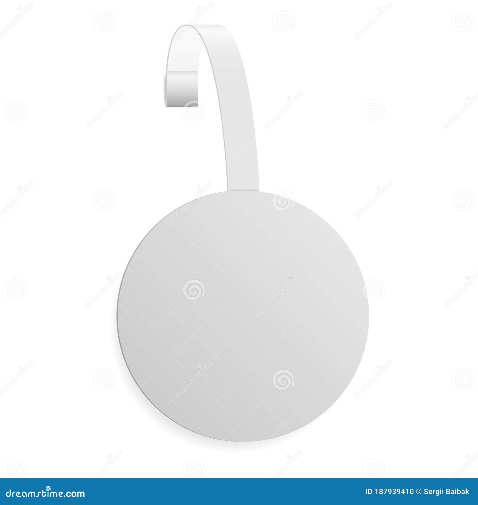 Download Wobbler Mockup. Store Sale Dangler. Plastic Point Stock ...