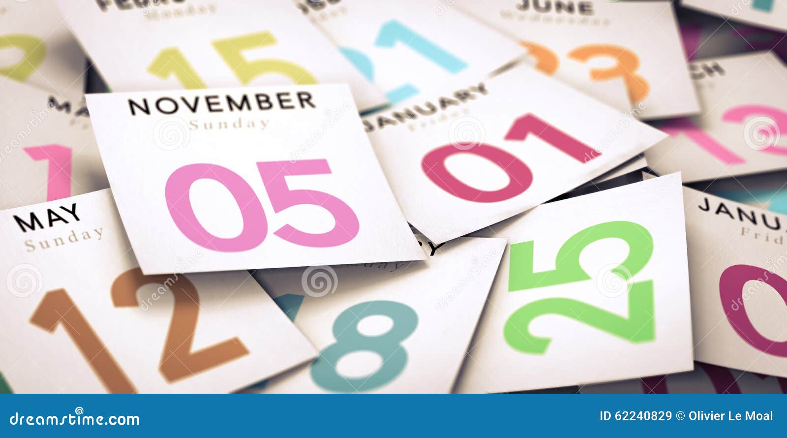 Wochentag, Kalender stock abbildung. Illustration von fall - 62240829