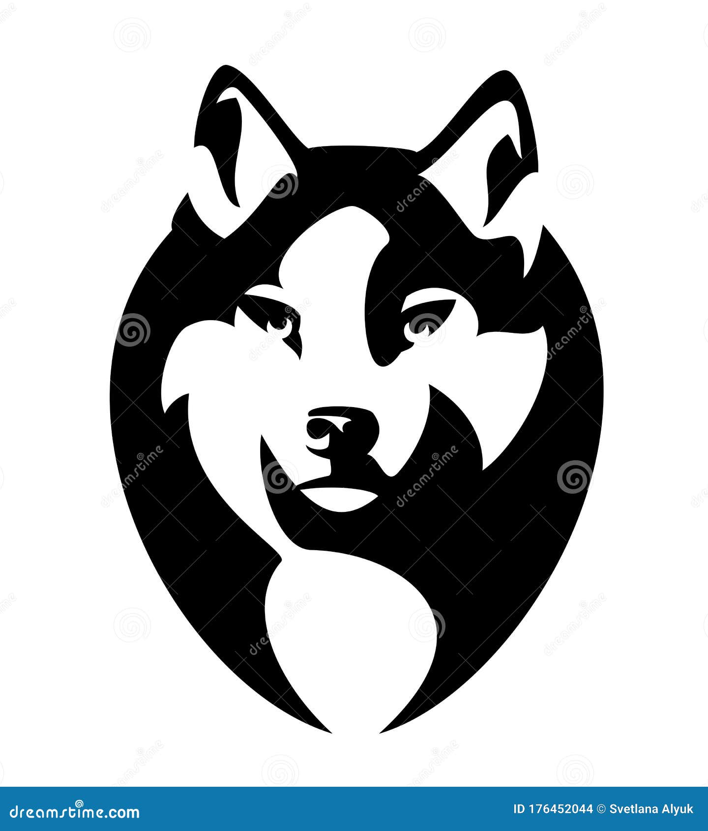 Wolf Outline Face Stock Illustrations 1 100 Wolf Outline Face Stock Illustrations Vectors Clipart Dreamstime