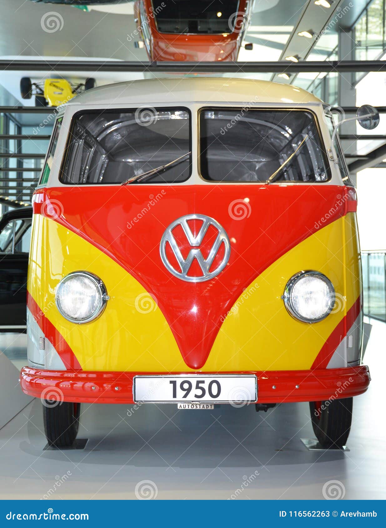 Volkswagen Typ 2 Van at Autostadt Theme Park in Wolfsburg Editorial ...