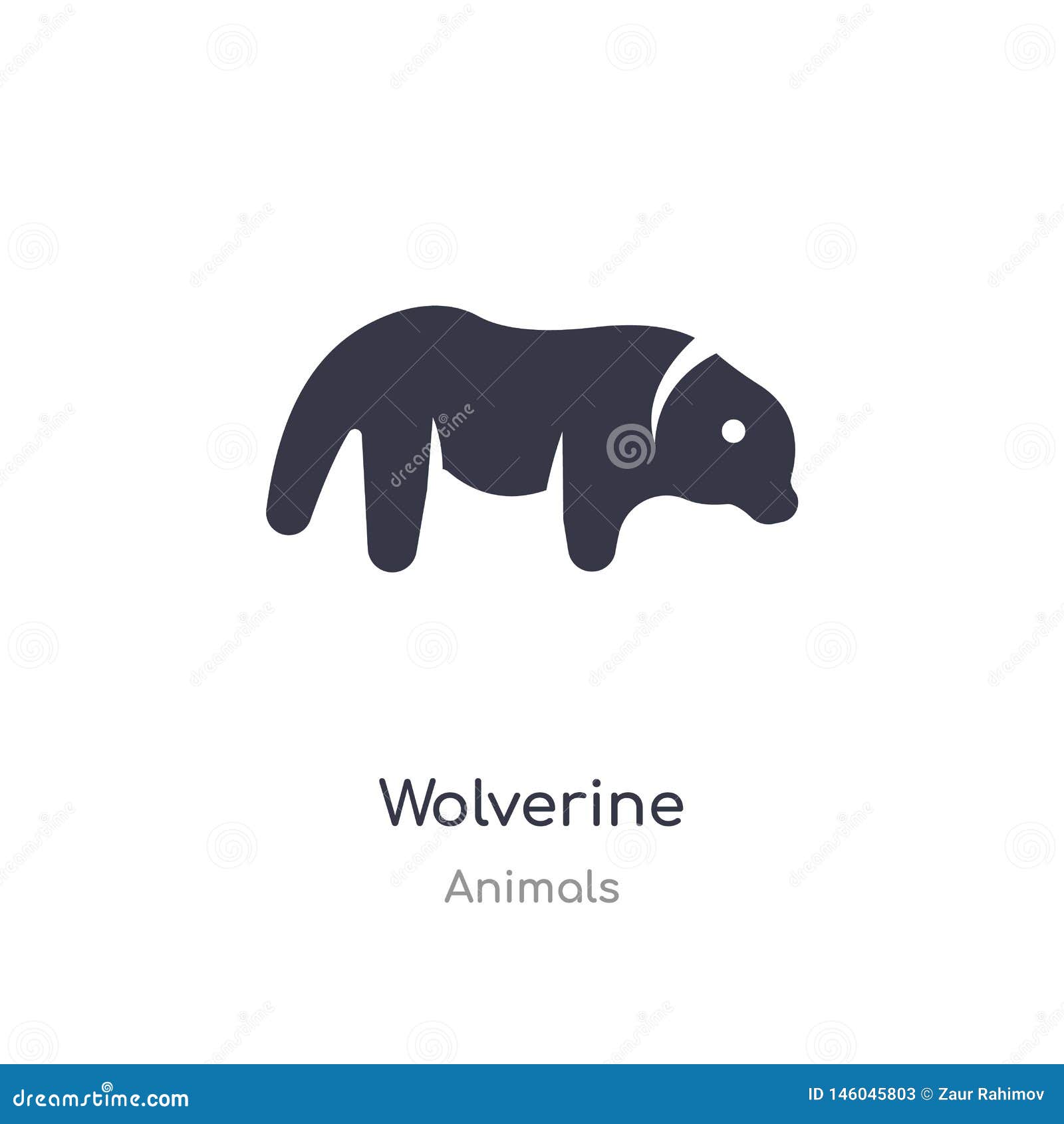 Download Wolverine Icon. Isolated Wolverine Icon Vector ...