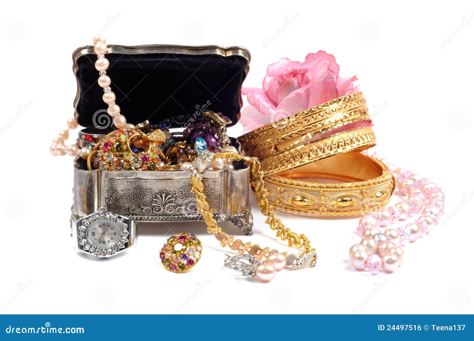 Woman accessory stock photo. Image of engagement, bracelet 24497516