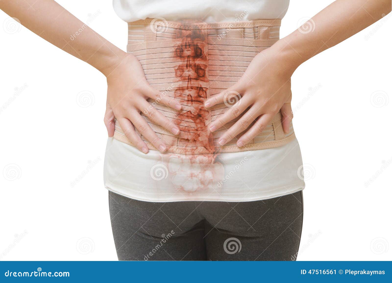 https://thumbs.dreamstime.com/z/woman-back-pain-spinal-injury-wearing-lumbar-brace-corse-corset-47516561.jpg
