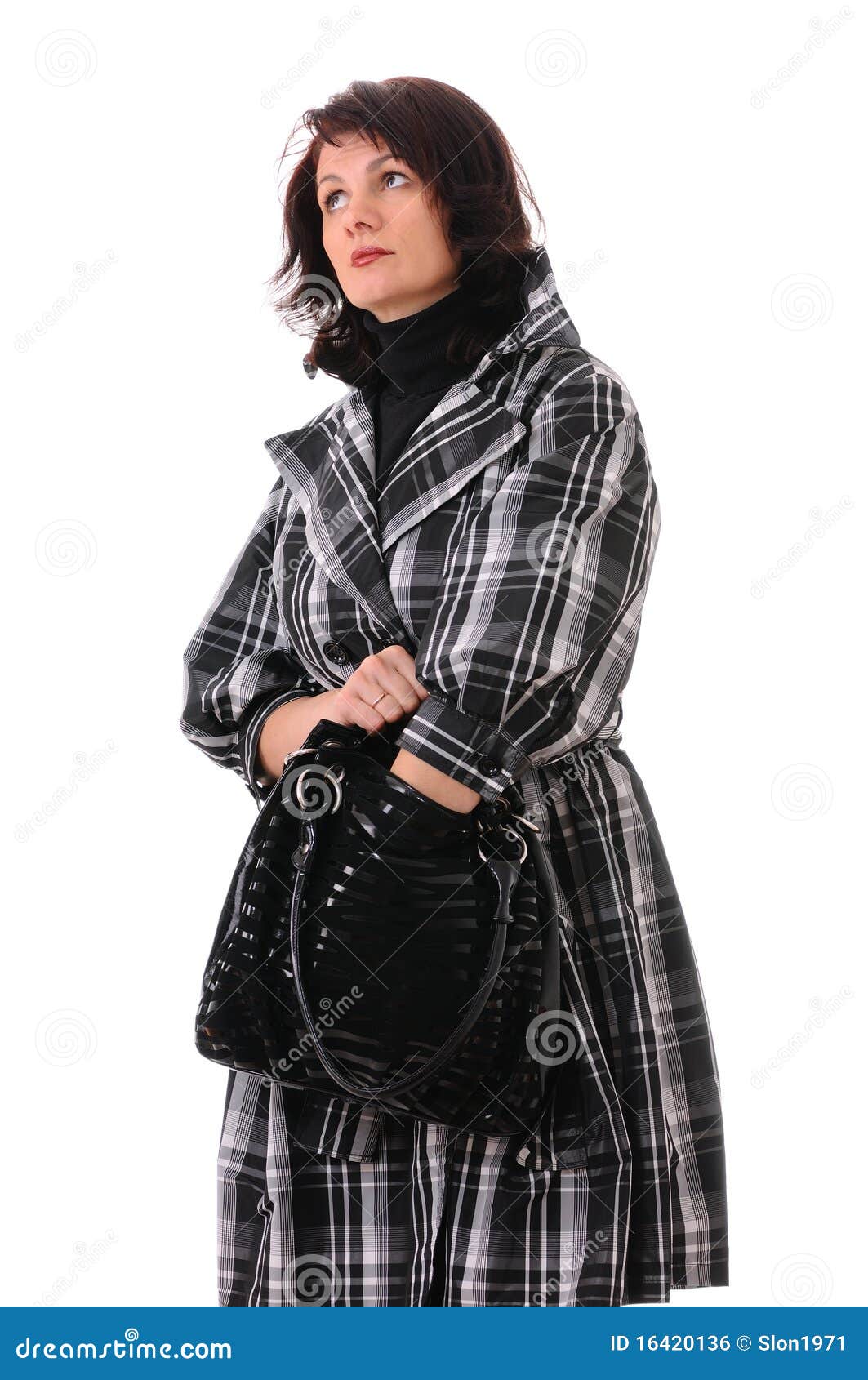 Woman with bag stock photo. Image of shopping, 16420136