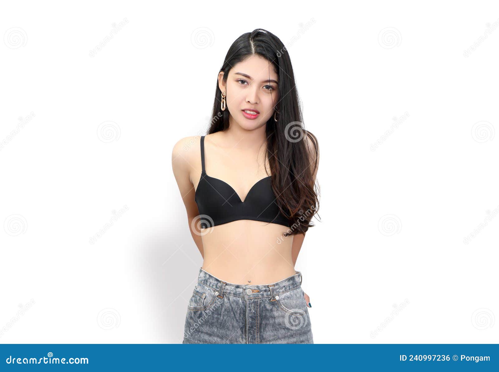 157 Seductive Girl Jeans Black Bra Stock Photos - Free & Royalty-Free Stock  Photos from Dreamstime