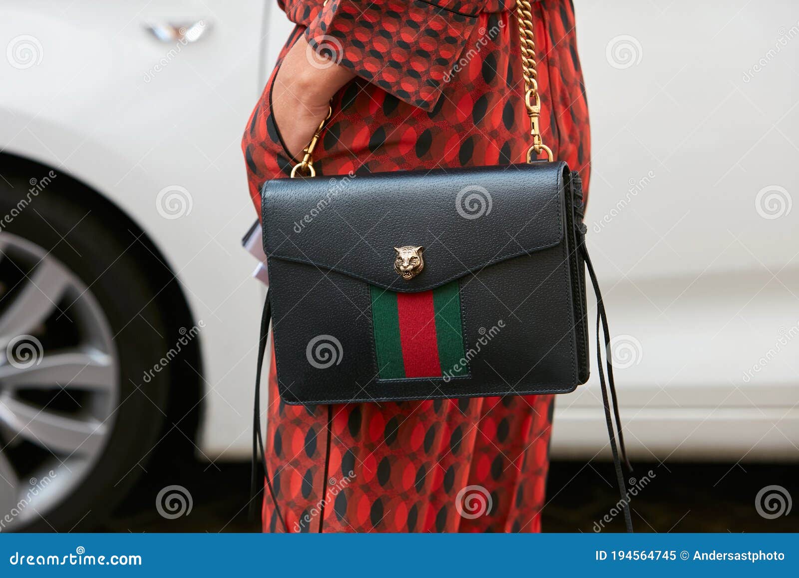 Women with Black Leather Chanel Bags before Antonio Marras Fashion Show, Milan  Fashion Week Street Style on Editorial Photography - Image of marras,  dress: 194564517