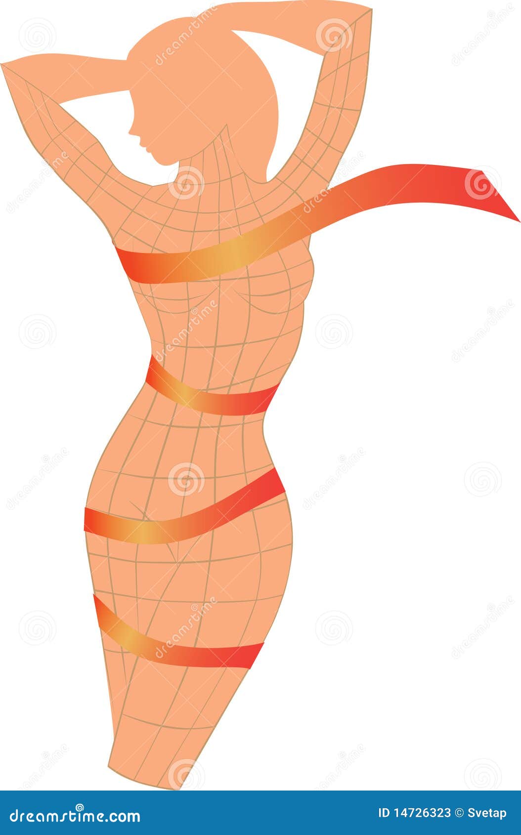 Download Woman body stock vector. Illustration of industrial ...