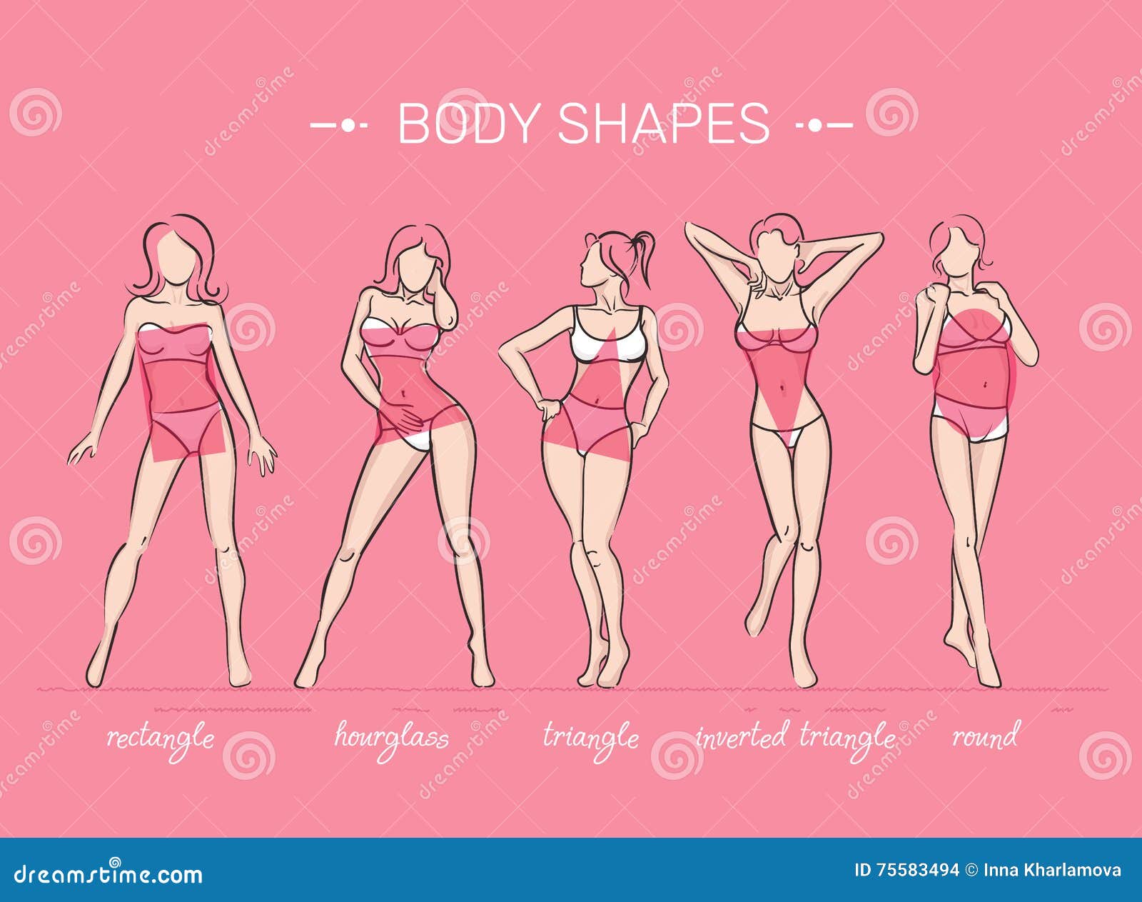 Body Shapes Stock Illustrations – 7,879 Body Shapes Stock Illustrations,  Vectors & Clipart - Dreamstime